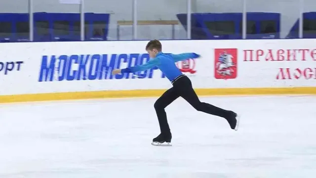 16-летний фигурист выиграл Чемпионат Москвы среди мужчин