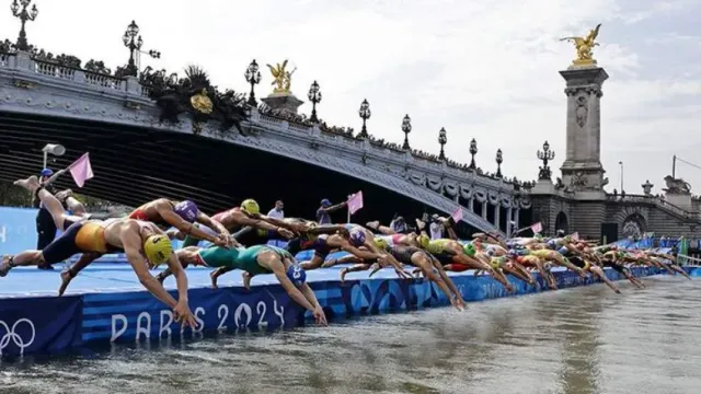 Бельгийская триатлонистка рассказала о качестве воды в Сене