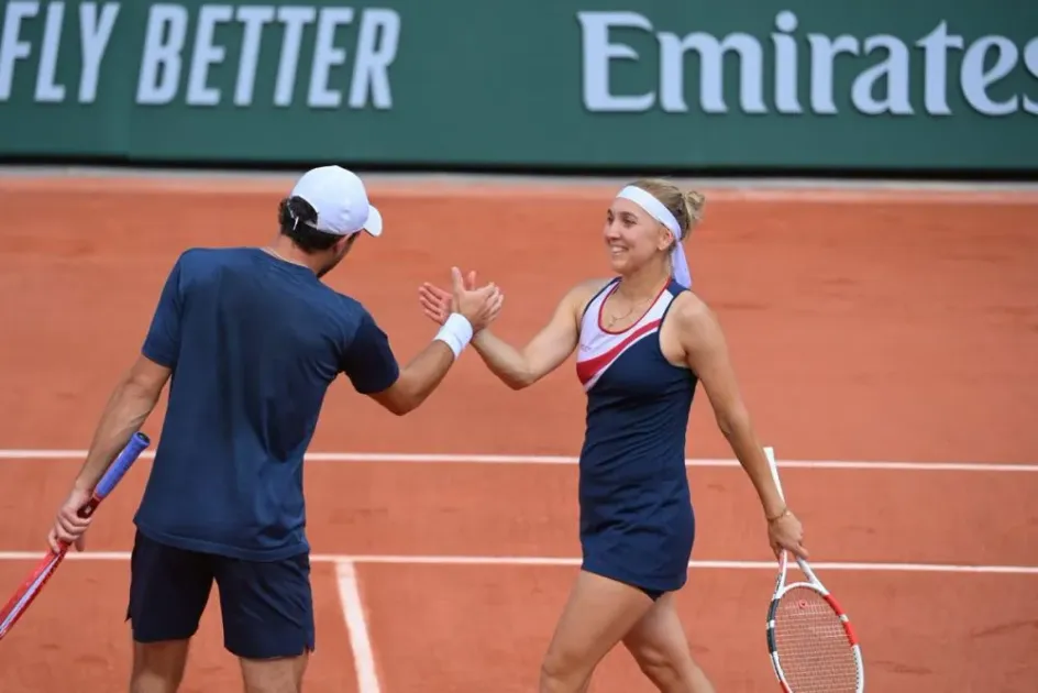 Аслан Карацев и Елена Веснина вышли в финал микста «Roland Garros»