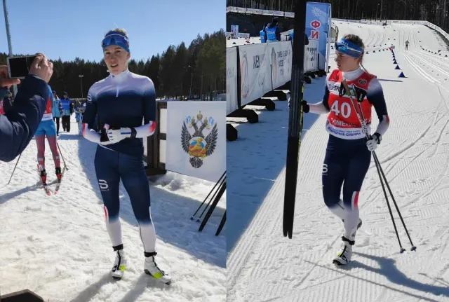 Лыжница Шимолина бежала марафон на ЧР в форме сборной Норвегии