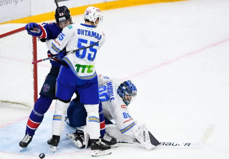 СКА принимает «Барыс» в матче регулярного чемпионата КХЛ