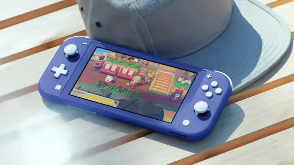 Компания Nintendo представляет новую модель Switch Lite в синем цвете